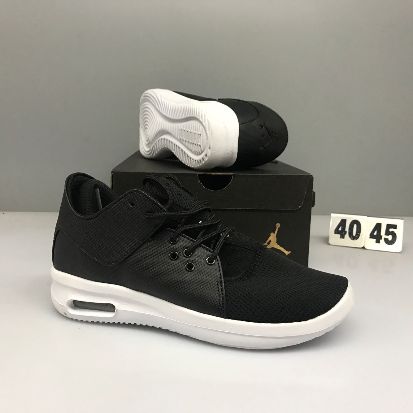 Nike Air Jordan First Classic Black White Running Shoes